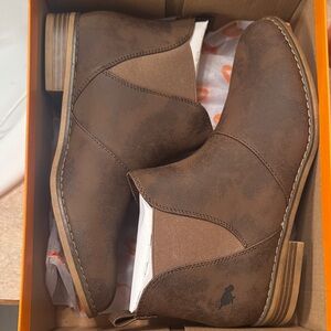 Rocket Dog Brown Ankle Booties